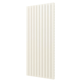 Plieger Cavallino Retto designradiator verticaal dubbel middenaansluiting 1800x754mm 1936W pergamon (RAL9001)