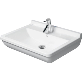 Duravit Philippe Starck 3 wastafel 65x48cm Wondergliss wit