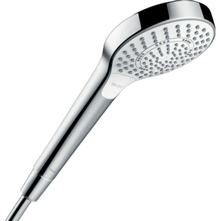 Hansgrohe Croma Select S handdouche Multi 1/2 xØ11cm met soft rain intense rain en massagestraal wit/chroom