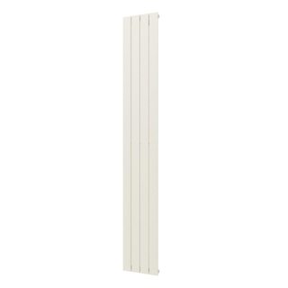 Plieger Cavallino Retto designradiator verticaal enkel middenaansluiting 2000x298mm 666W wit structuur