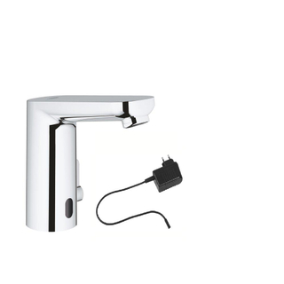 GROHE Eurosmart Cosmopolitan E waterbesparende elektronische wastafelkraan met infrarood met menging 44593 met transformator 230V chroom