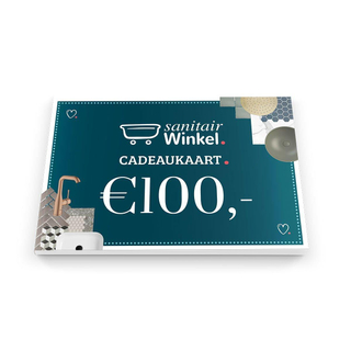 Sanitairwinkel Cadeaubon ter waarde van 100euro