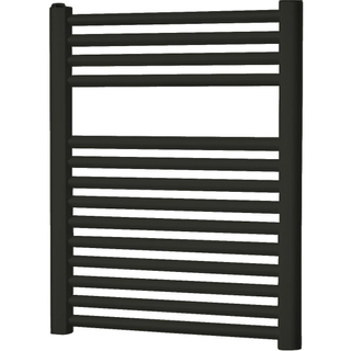 Plieger Palermo designradiator horizontaal 688x550mm 348W zwart grafiet (black graphite)