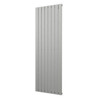 Plieger Cavallino Retto designradiator verticaal enkel middenaansluiting 1800x602mm 1205W parelgrijs (pearl grey)