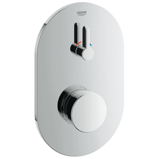 Grohe Eurosmart Cosmopolitan T Douchekraan Inbouw - 2 knoppen - zelfsluitend - looptijd 15 sec. - chroom