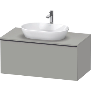 Duravit D-Neo wastafelonderkast 100x45.9x55cm 1 lade Betongrijs Mat