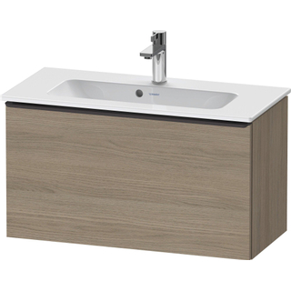 Duravit D-Neo wastafelonderkast 81x44x37.2cm 1 lade Eiken (terra) Mat