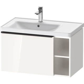 Duravit D-Neo wastafelonderkast 78.4x44x45.2cm 1 lade met softclose wit Hoogglans