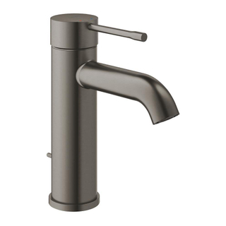 GROHE Essence New Wastafelkraan Opbouw - uitloop 11.6cm - S-size - waste - brushed hard graphite