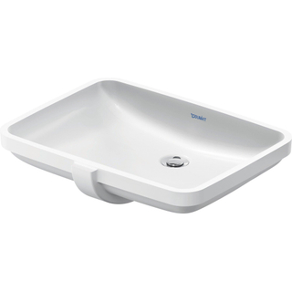 Duravit No.1 inbouwwastafel 55x40x16cm inbouw Hoogglans Wit