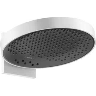 Hansgrohe Rainfinity PowderRain hoofddouche 360 3jet met douchearm 10-30° verticaal kantelbaar Ø36cm mat wit