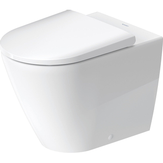 Duravit D-Neo staand toilet 37x58x40cm Wit Hoogglans