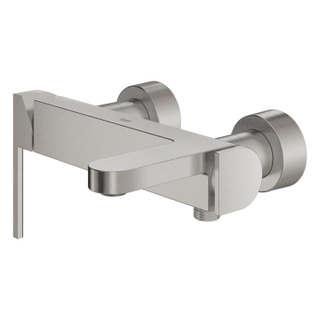 GROHE Plus badkraan m. omstel m. koppelingen supersteel