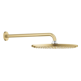 GROHE Rainshower hoofddoucheset: hoofddouche Ø31cm met douchearm wandmontage 38cm brushed cool sunrise