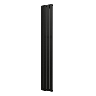 Plieger Cavallino Retto designradiator verticaal enkel middenaansluiting 2000x298mm 666W antraciet metallic