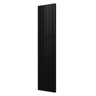 Plieger Cavallino Retto designradiator verticaal dubbel middenaansluiting 2000x450mm 1287W antraciet metallic