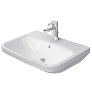 Duravit Durastyle wastafel 60x44cm 1 kraangat met overloop wit