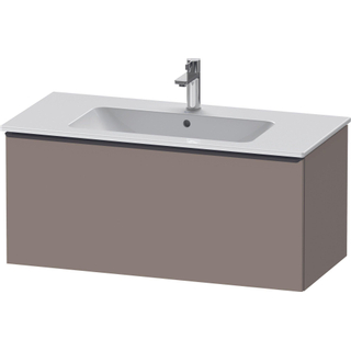 Duravit D-Neo wastafelonderkast 101x44x46.2cm 1 lade Basalt Mat