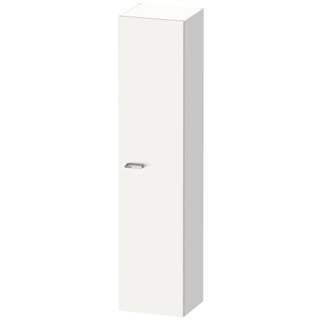 Duravit XBase badkamerkast 40x35.8x176cm 1 deur Standaard greep wit