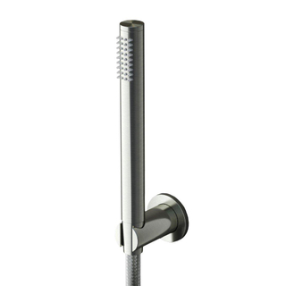 Hotbath Archie wandsteun met gewapende doucheslang 150cm en handdouche AR350 RVS