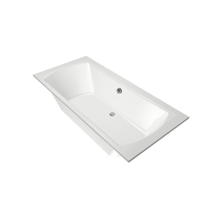 Xenz Robijn Inbouwbad - 190x90cm - inhoud 320L - met afvoer - Wit