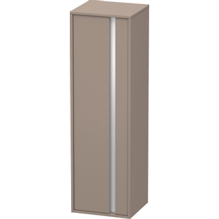 Duravit Ketho badkamerkast 40x36x132cm 1 deur Standaard greep Basalt