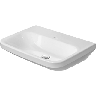 Duravit DuraStyle Med wastafel zonder overloop zonder kraangat 60x44cm met wondergliss wit