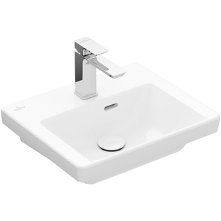 Villeroy & Boch Subway 3.0 fontein m. kraangat m. overloop 45x37x14.5cm wit