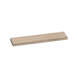 Saniclass Massief eiken wastafelblad 200x50x10cm zonder kraangat Hout White oak