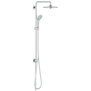 GROHE Euphoria Regendoucheset Opbouw - hoofddouche 26cm - massage handdouche - chroom