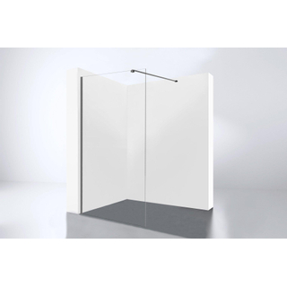 Best Design Dalis-1000 inloopdouche 100x200cm 8mm veiligheidsglas NANO Gunmetal