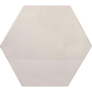 Douglas Jones Vintage Wandtegel hexagon 15x17cm 8mm witte scherf Perla