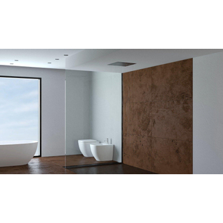 Bellezza Bagno ClipOn inbouwregendouche Vierkant 34x34cm RVS