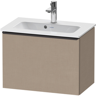 Duravit D-Neo wastafelonderkast 61x44x37.2cm 1 lade Linnen Mat