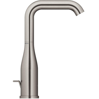 GROHE Essence Wastafelkraan Opbouw - uitloop 12.7cm - L-size - hoge draaibare uitloop - waste - brushed hard graphite