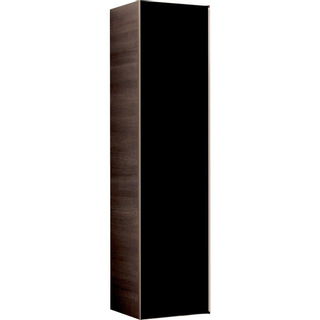 Geberit Citterio hoge kast met 1 deur 160x40x37.1cm links/rechts grijs/zwart