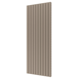 Plieger Cavallino Retto designradiator verticaal dubbel middenaansluiting 2000x754mm 2146W zandsteen