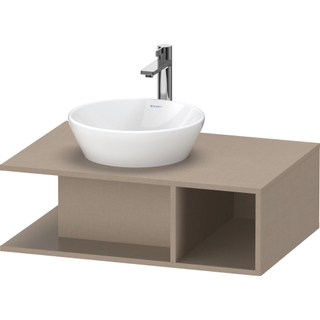 Duravit D-Neo wastafelonderkast 80x26x55cm Linnen Mat