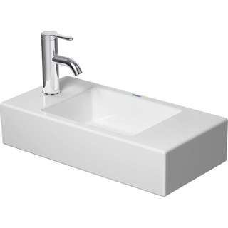 Duravit Vero air fontein met kraangat links 50 x 25 cm wit