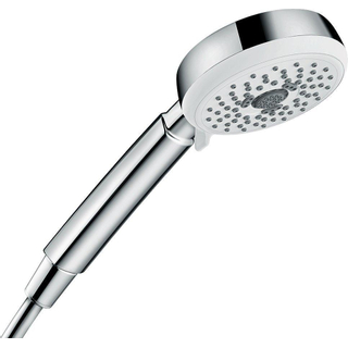 Hansgrohe Crometta 100 Multi handdouche met rain turbo rain en massagestraal wit/chroom