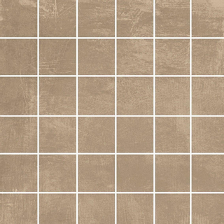 EnergieKer mozaïektegel - 5x5cm - 10mm - Vierkant - Betonlook - Taupe mat