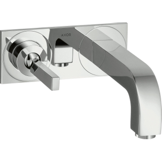 Hansgrohe AXOR Citterio kleurset voor wandkraan met plaat 16.5cm chroom