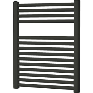 Plieger Palermo designradiator horizontaal 688x550mm 348W mat zwart