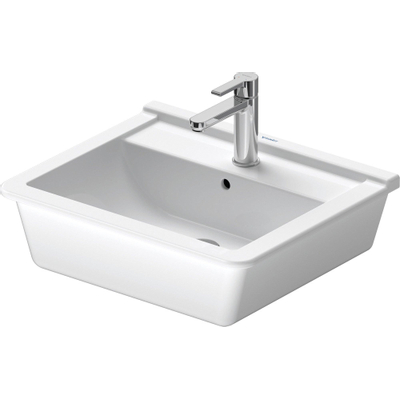 Duravit Philippe Starck 3 opbouwwastafel 56x46cm wit OUTLETSTORE