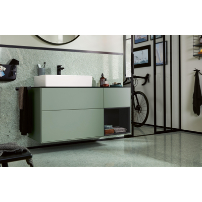 Villeroy & Boch Memento 2.0 wastafel onderzijde geslepen 60x42cm met overloop 1 kraangat wit 4A226G01