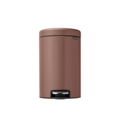 Brabantia NewIcon Pedaalemmer - 12 liter - kunststof binnenemmer - satin taupe
