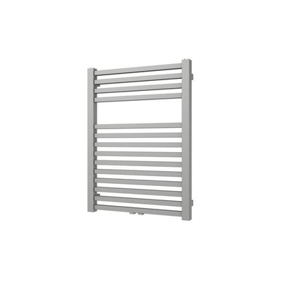 Plieger Roma M designradiator horizontaal middenaansluiting 805x600mm 458W parelgrijs (pearl grey)