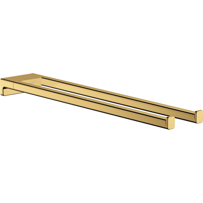 Hansgrohe Addstoris handdoekhouder 2-lids polished gold optic