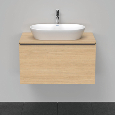 Duravit D-Neo wastafelonderkast 80x45.9x55cm 1 lade Natuur eiken Mat