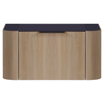 Differnz Olle Wastafelonderkast - 89x39x45.5cm - licht eiken